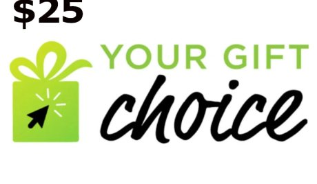 Your Gift Choice $25 Gift Card US