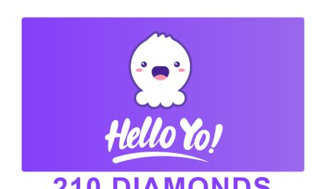 Hello Yo - 210 Diamonds Gift Card