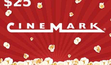  Cinemark Theatres $25 Gift Card US