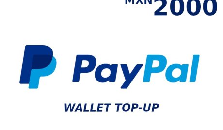 PayPal Wallet MXN 2000 Top Up