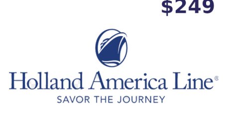 Holland America Line $249 Gift Card US
