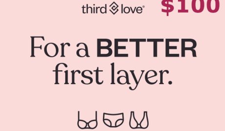 ThirdLove $100 Gift Card US
