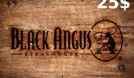 Black Angus Steakhouse $25 Gift Card US
