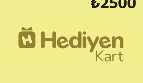Hediyen KART - All Access ₺2500 Gift Card TR