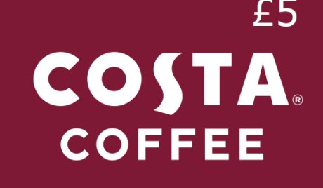 Costa Coffee GBP 5 Gift Card UK