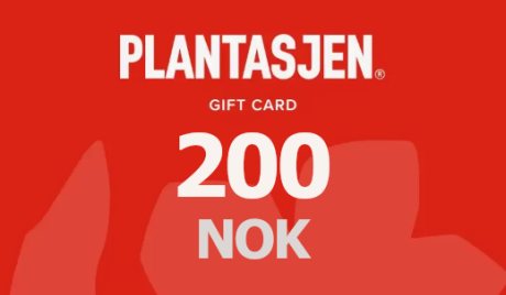 Plantasjen 200 NOK Gift Card NO