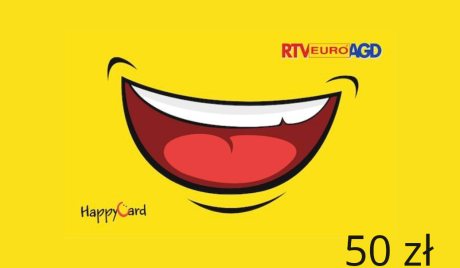 RTV Euro AGD 50 zł Gift Card PL