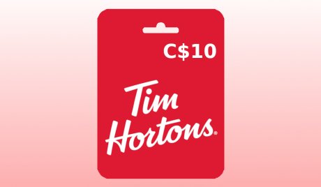 Tim Hortons CAD 10 Gift Card CA