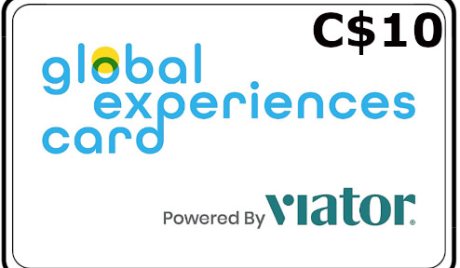 The Global Experiences Card C$10 Gift Card CA