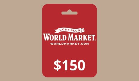 Cost Plus World Market USD 150 Gift Card US