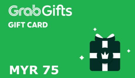 Grab MYR 75 Gift Card MY