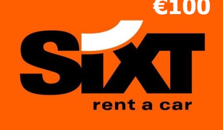 Sixt EUR 100 Gift Card DE