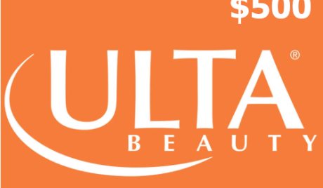 Ulta Beauty $500 Gift Card US