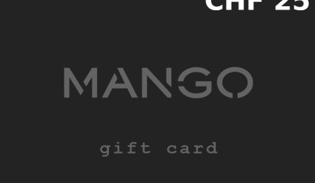 Mango CHF 25 Gift Card CH