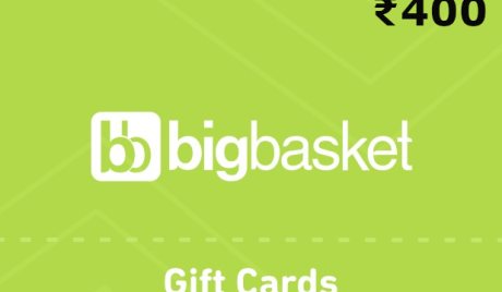 BigBasket INR 400 Gift Card IN