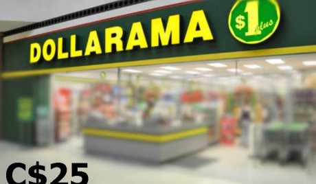 Dollarama CAD 25 Gift Card CA