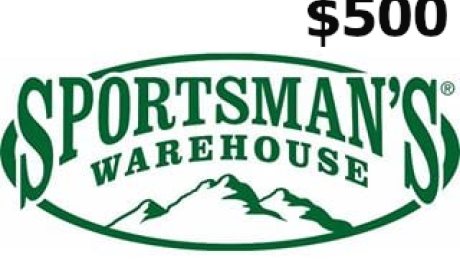 Sportsmans Warehouse $500 Gift Card US