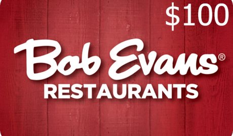 Bob Evans Restaurant USD 100 Gift Card US