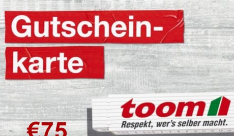 TOOM Baumarkt EUR 75 Gift Card DE
