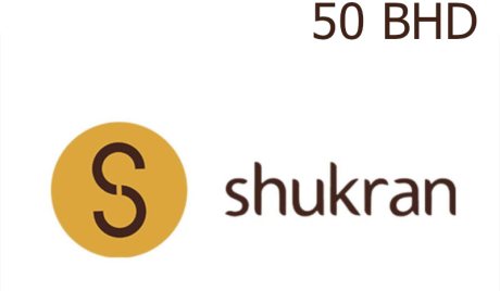 Shukran BHD 50 Gift Card BH