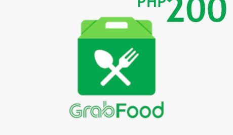 Grab Food PHP 200 Gift Card PH