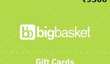 BigBasket INR 9500 Gift Card IN