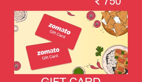 Zomato INR 750 Gift Card IN