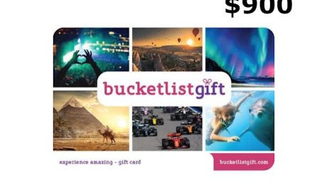 BucketlistGift USD 900 Gift Card US
