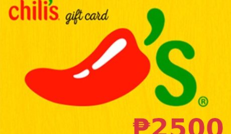Chili's PHP 2500 Gift Card PH