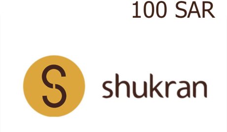 Shukran 100 SAR Gift Card SA