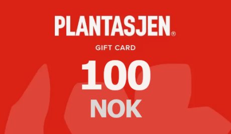 Plantasjen 100 NOK Gift Card NO