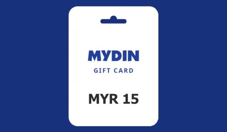 Mydin MYR 15 Gift Card MY