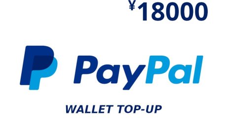 PayPal Wallet JPY 18000 Top Up