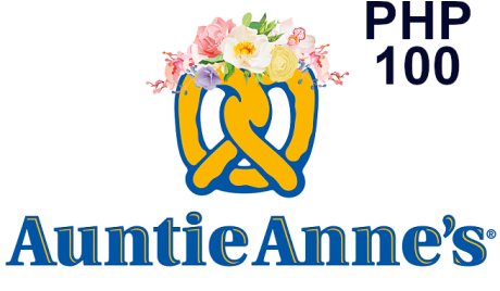 Auntie Anne's PHP 100 Gift Card PH