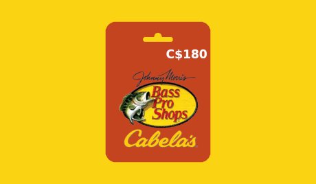 Bass Pro / Cabela's CAD 180 Gift Card CA