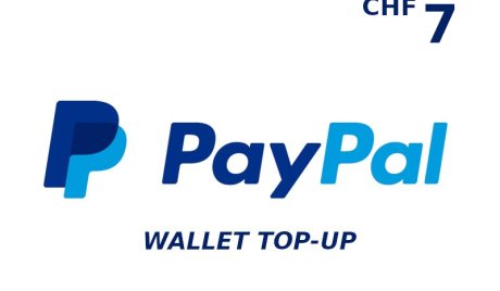 PayPal Wallet CHF 7 Top Up
