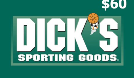 Dicks Sporting Goods USD 60 Gift Card US
