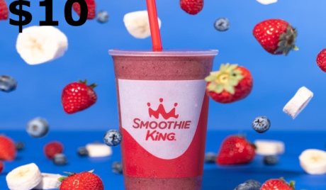 Smoothie King $10 Gift Card US