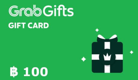 Grab THB 100 Gift Card TH