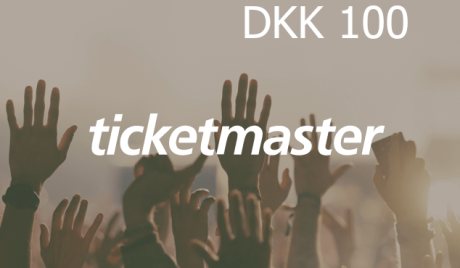 Ticketmaster 100 DKK Gift Card DK