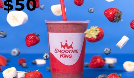 Smoothie King $50 Gift Card US
