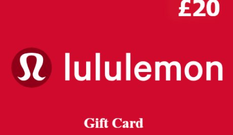 lululemon £20 Gift Card UK