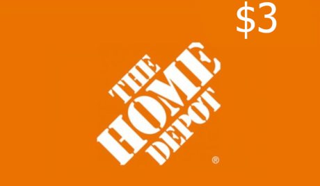 The Home Depot $3 Gift Card US