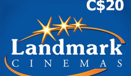 Landmark Cinemas CAD 20 Gift Card CA