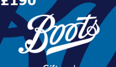 Boots Digital GBP 190 Gift Card UK