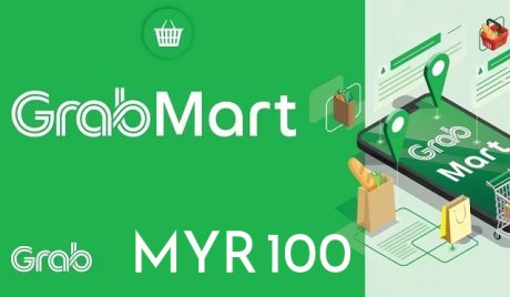 GrabMart MYR 100 Gift Card MY