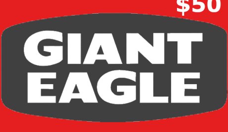 Giant Eagle $50 Gift Card US