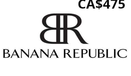 Banana Republic CAD 475 Gift Card CA