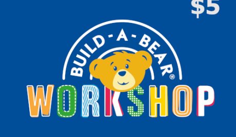 Build-A-Bear Workshop $5 Gift Card US