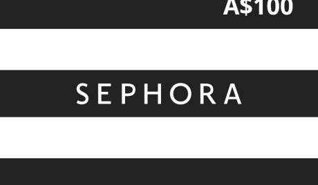 Sephora A$100 Gift Card AU